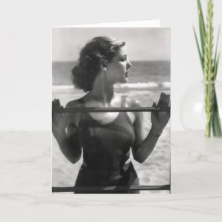 Loretta Young Greeting Card