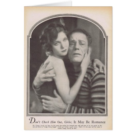 Loretta Young Lon Chaney 1928 Cards (Front)