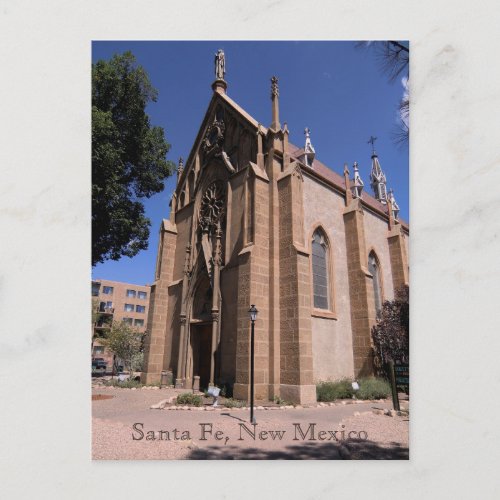 Loretto Chapel Santa Fe NM Postcard