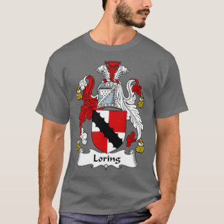 Loring Coat of Arms Family Crest T-Shirt