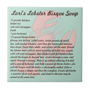 Lori's Lobster Bisque Soup Tile