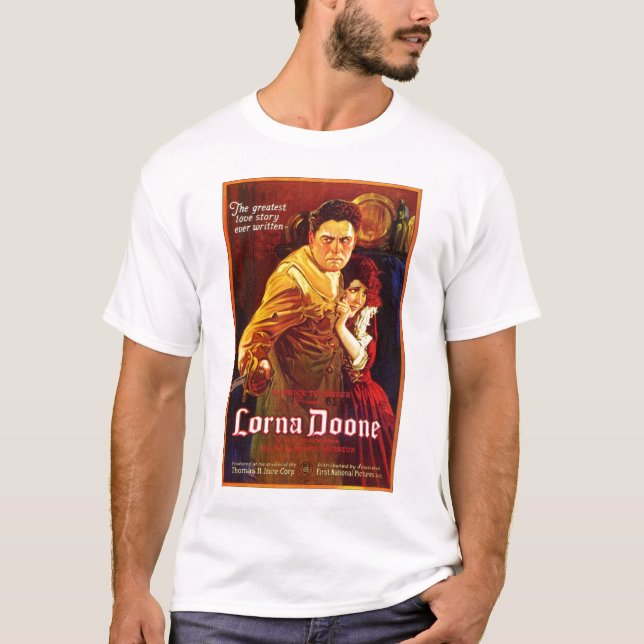 Lorna Doone 1922 silent movie Madge Bellamy T-Shirt (Front)