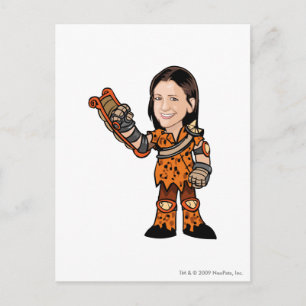LornaDesparow Tyrannia Staff Player Postcard