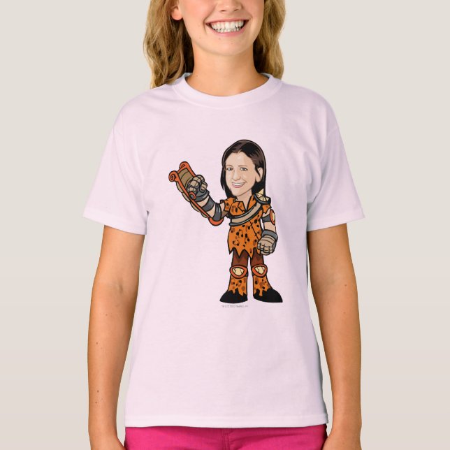 LornaDesparow Tyrannia Staff Player T-Shirt (Front)
