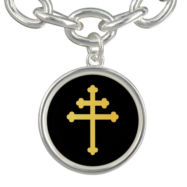 Lorraine cross charm bracelet (Design)