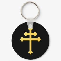 Lorraine cross keychain
