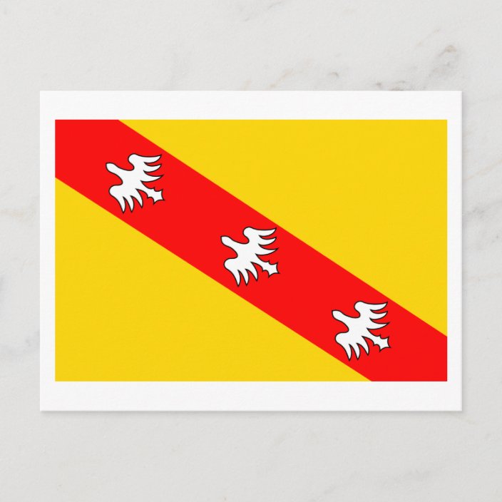 Lorraine flag postcard | Zazzle.com