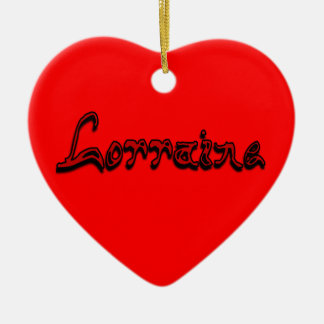 Lorraine Ornament