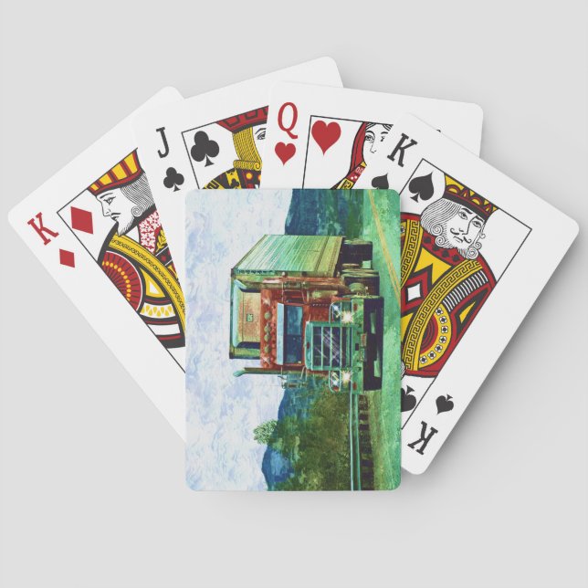 Lorry Big Rig Truck-Driver's Card Deck (Back)