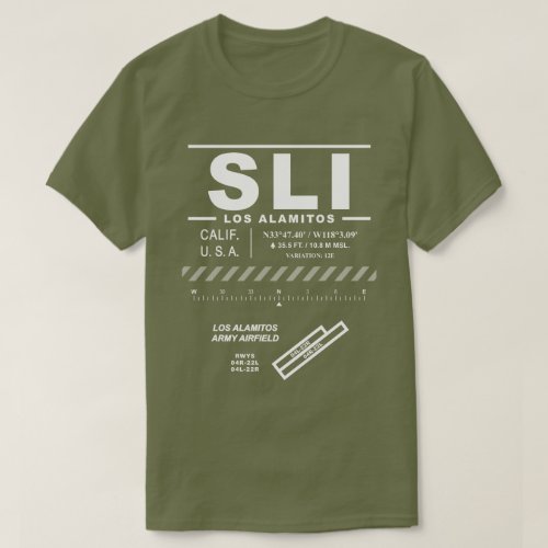 Los Alamitos Army Airfield SLI T_Shirt