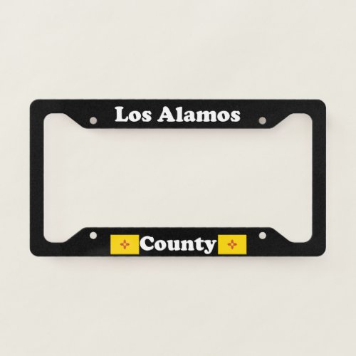 Los Alamos County New Mexico LPF License Plate Frame