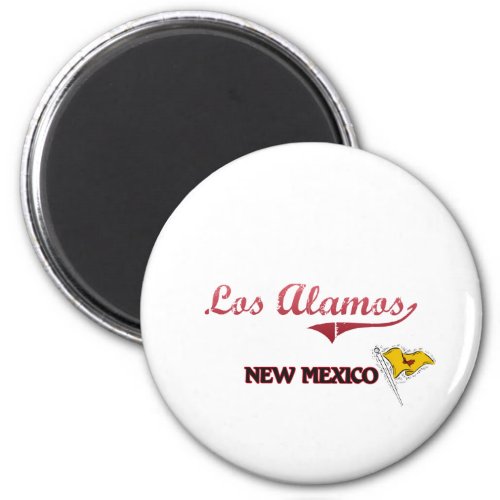 Los Alamos New Mexico City Classic Magnet