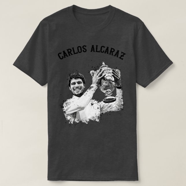 los Alcaraz Winning Trophy 1 T-Shirt (Design Front)