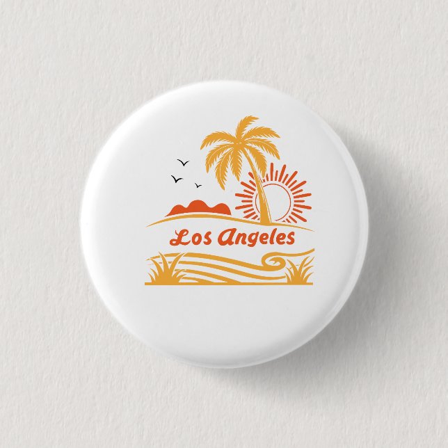 Los angel button (Front)