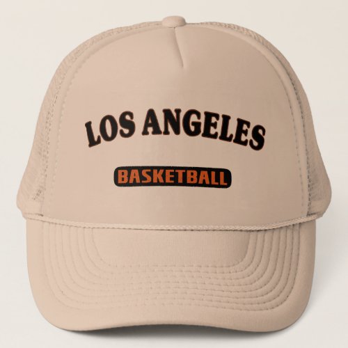 Los Angeles Basketball Trucker Hat