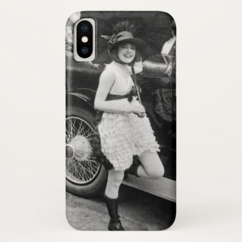 Los Angeles Bather early 1900s iPhone X Case
