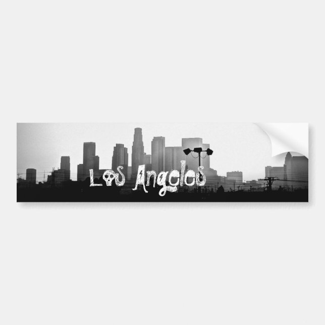 Los Angeles Bumper Sticker (Front)