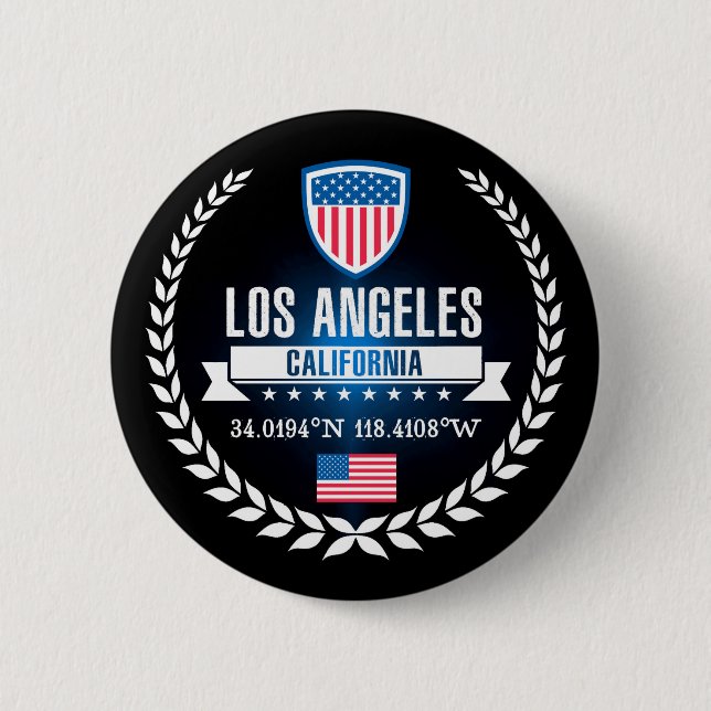 Los Angeles Button (Front)