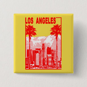 Los Angeles Button