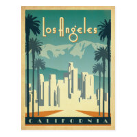 Los Angeles, CA 2 Postcard