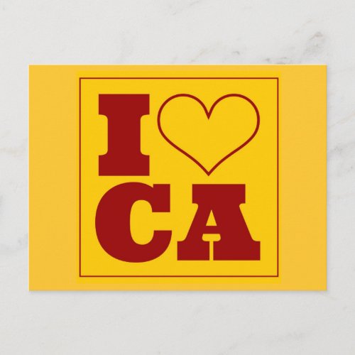 Los Angeles CA Tailgate Invitation Postcard