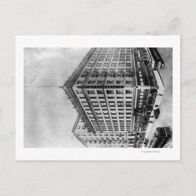 Los Angeles, CA View of Hotel Alexander Postcard (Front)