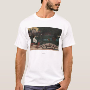 Los Angeles, CAAlligator FarmPulling Girl T-Shirt
