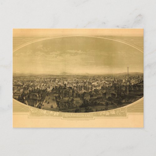 Los Angeles California 1888 Postcard