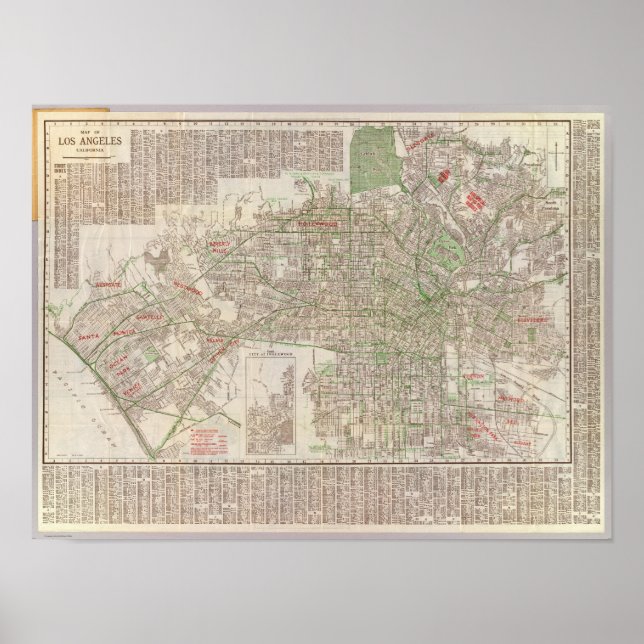Los Angeles, California 2 Poster (Front)