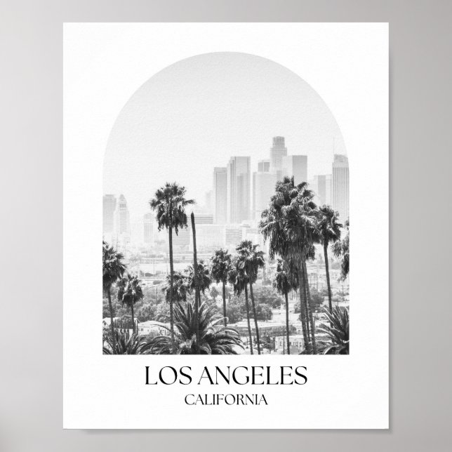 Los Angeles California Arch Photo Print (Front)