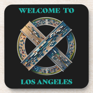 Los Angeles California Beverage Coaster