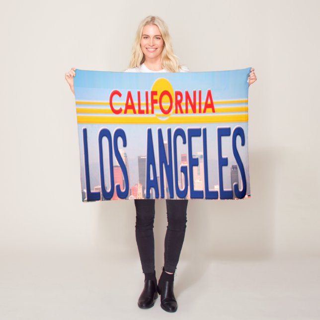 Los Angeles California Blanket (In Situ)