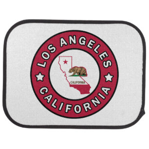 Los Angeles California Car Mat