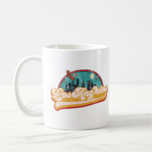 Los Angeles California City Skyline Coffee Mug