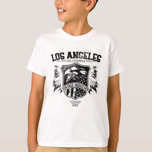 Los Angeles california clothing and more black T_Shirt