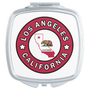 Los Angeles California Compact Mirror