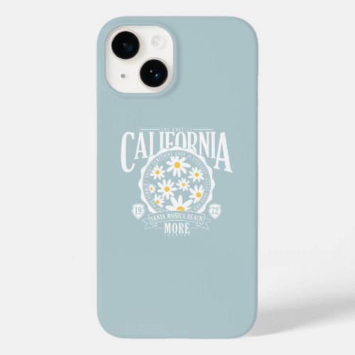 Los Angeles California Floral Graphic Case_Mate iPhone 14 Case