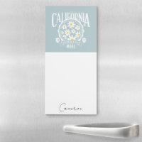 Los Angeles California Floral Graphic