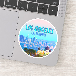Los Angeles California Griffith Observatory Sticker