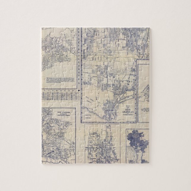 Los Angeles, California Jigsaw Puzzle (Vertical)