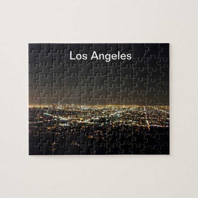 Los Angeles California Jigsaw Puzzle (Horizontal)