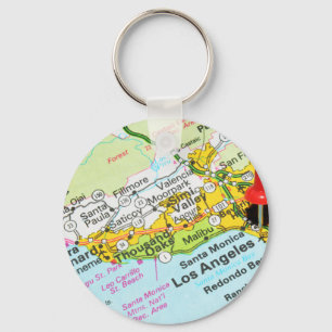 Los Angeles, California Keychain