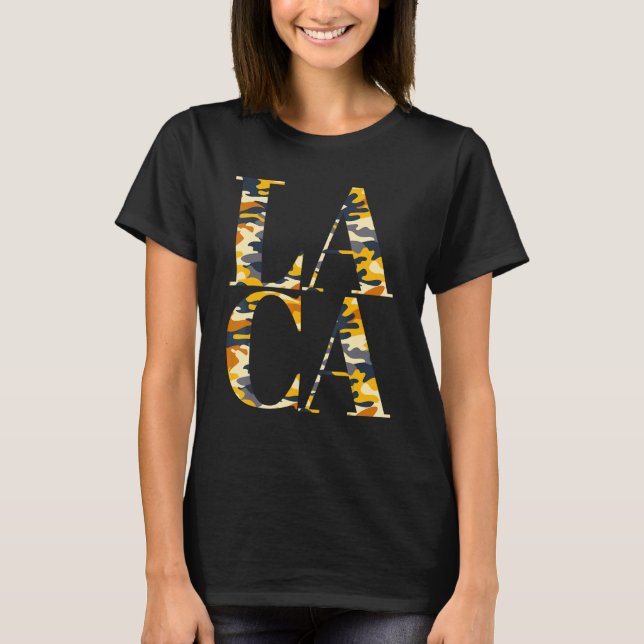 Los Angeles California LA CA Souvenirs Desert Camo T-Shirt (Front)