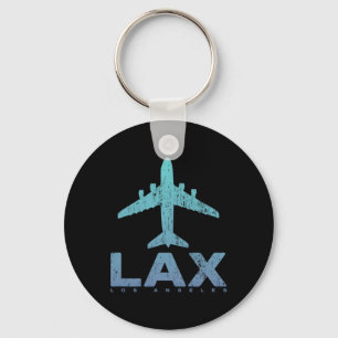 Los Angeles California Lax Airport Code La Vacatio Keychain