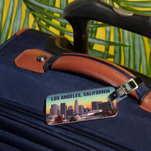Los Angeles California Luggage Tag