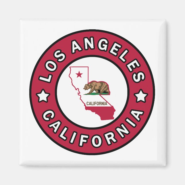 Los Angeles California Magnet (Front)