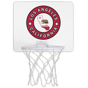 Los Angeles California Mini Basketball Hoop