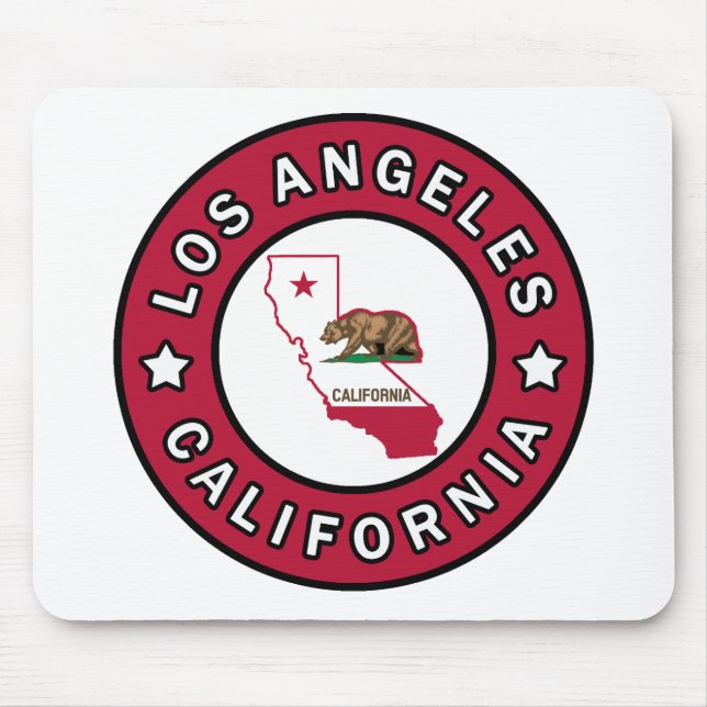 Los Angeles California Mouse Pad (Front)