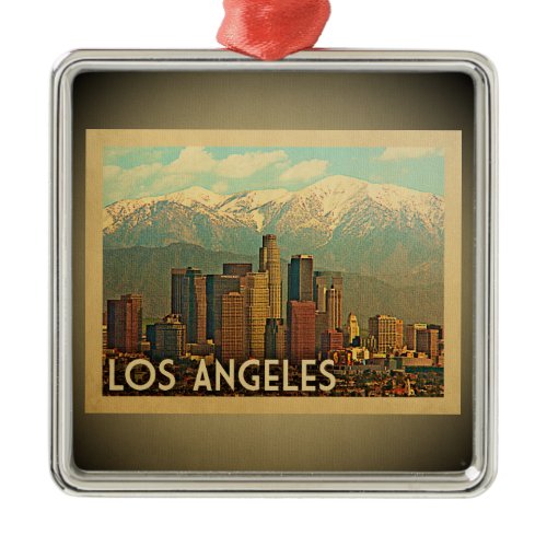 Los Angeles California Ornament Vintage Travel