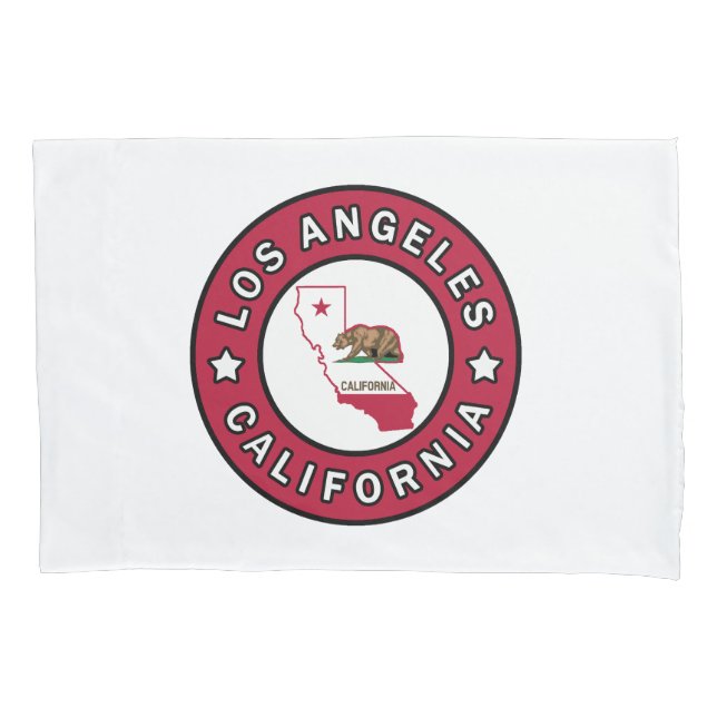 Los Angeles California Pillowcase (Front)